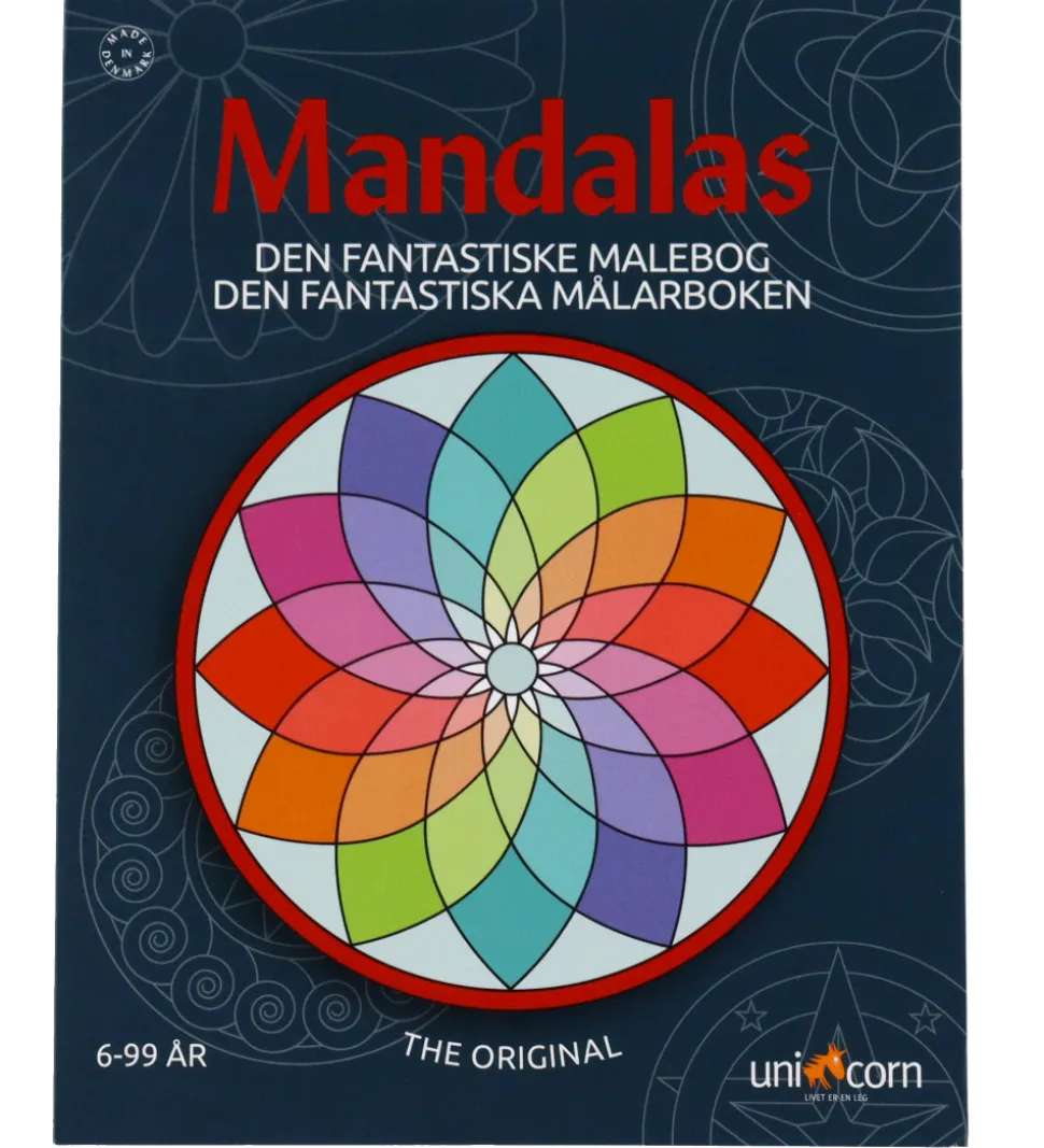 Mandalas Malebog - Den Fantastiske Malebog - 6-99 år