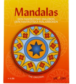 Mandalas Malebog - Den Fantastiske Malebog - 4 år