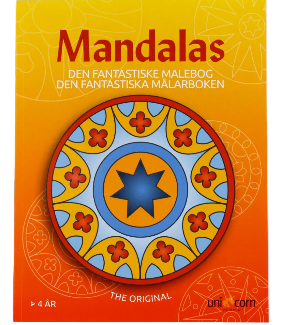 Mandalas Malebog - Den Fantastiske Malebog - 4 år