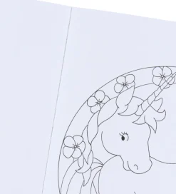 Mandalas Malebog - Enhjørninger