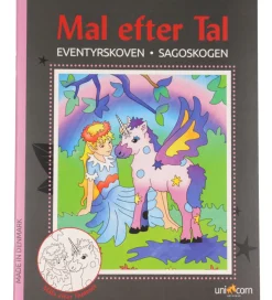 Mandalas Malebog - Mal efter Tal - Eventyrskoven