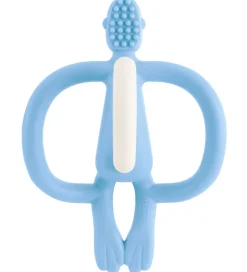 Matchstick Monkey Bidering - Monkey Teething - Light Blue