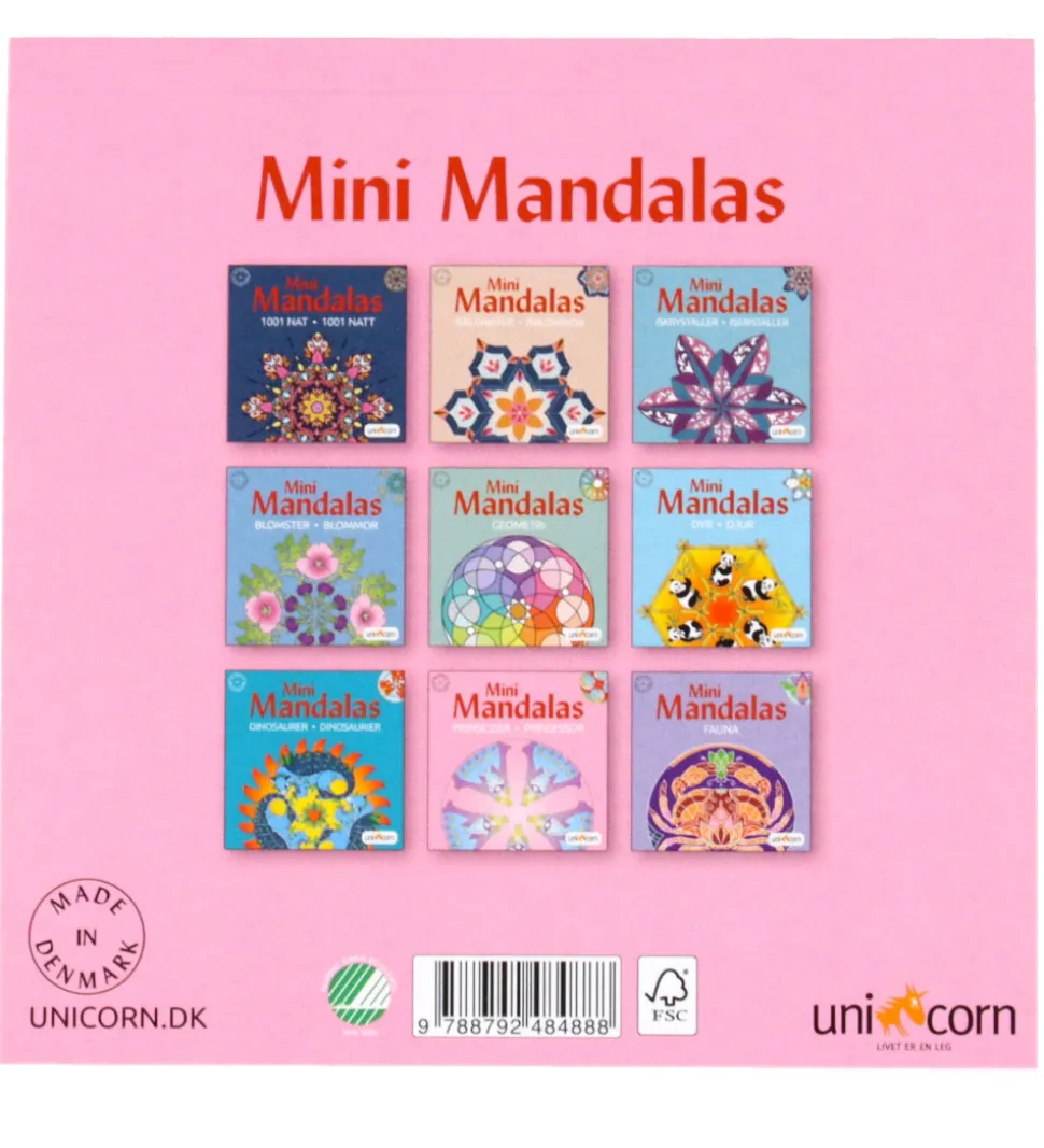 Mini Mandalas Malebog - Prinsesser