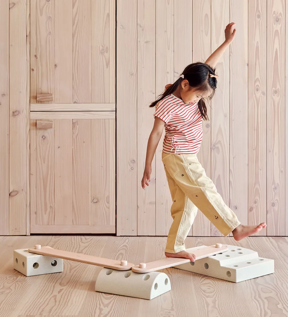 MODU Balancebomme 2 stk. - 70x10x1,4 cm - Soft Rose