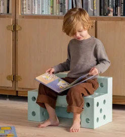 MODU Explorer Sæt - 20 Dele - 55x40x20 cm - Ocean Mint/Forest Gr