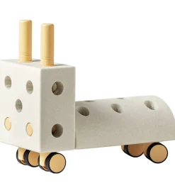 MODU Gåvogn - Tiny Ride - 10 Dele - 40x20x36 cm - Sand Grey/Hone