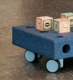 MODU 4x Swirly Wheels - 4-pak - Sky Blue