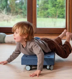 MODU 4x Swirly Wheels - 4-pak - Dusty Green