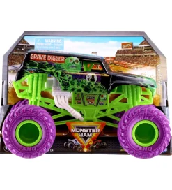 Monster Jam Collector Truck - 1:24 - Grave Digger - Grøn/Lilla