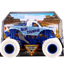 Monster Jam Collector Truck - 1:24 - Blue Thunder - Blå/Hvid