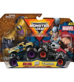 Monster Jam Truck - 1:64 - Marvel - 2-pak - Thanos vs Thor