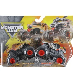 Monster Jam Truck - 1:64 - 2-pak - Monster Murt vs Monster Mutt