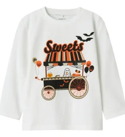 Name It Bluse - NmnOakley - Bright White m. Print