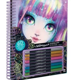 Nebulous Stars Malebog m. Tuscher - Sorte Sider - Isadora