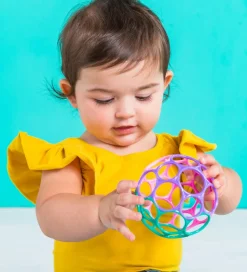 Oball Classic Bold - 8 cm - Rosa/Grøn/Lilla/Pink