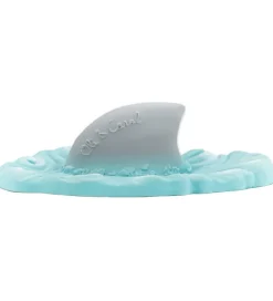 Oli & Carol Badelegetøj - Naturgummi - Haj - Blå
