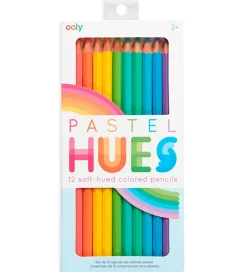 Ooly Farveblyanter - Pastel Hues - 12 Stk - Pastel Mix