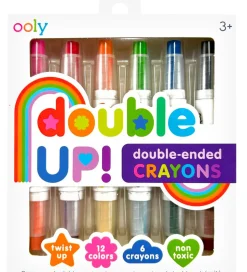 Ooly Farver - 6 stk - Double Up Crayon