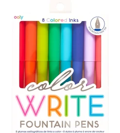 Ooly Fyldepen - 8 Stk - Color Write Fountain Pens