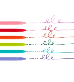 Ooly Kuglepen - 6 Stk - Fine Line Colored Gel Pens
