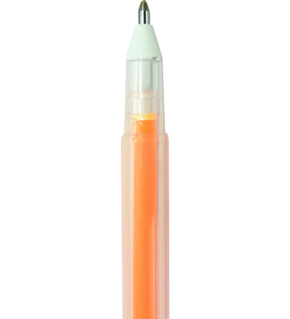 Ooly Kuglepenne m. Frugtduft - Neon - 6 stk - Yummy Yummy