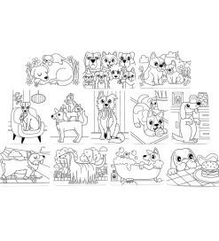 Ooly Maleark - Undercover Art - 12 Stk. - Dog Days