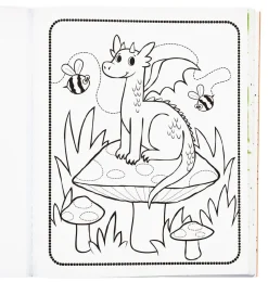 Ooly Malebog - 31 Sider - Knights and Dragons