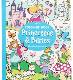 Ooly Malebog - 31 sider - Princesses & Fairies