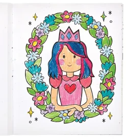 Ooly Malebog - 31 sider - Princesses & Fairies