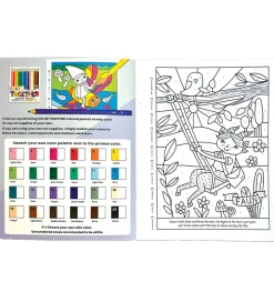 Ooly Malebog - Color By Numbers - Mythical Friends