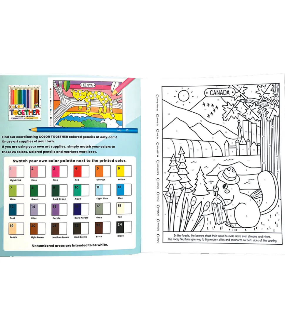 Ooly Malebog - Color By Numbers - Wonderful World