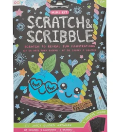Ooly Scratch & Scribble Mini Sæt - Lil' Juicy