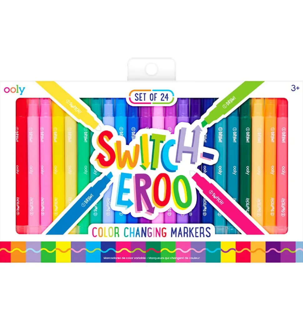 Ooly Tuscher - 24 Stk - Color Changing Markers