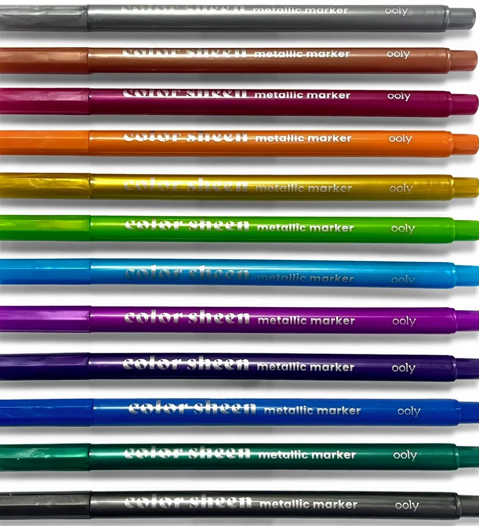 Ooly Tuscher - Color Sheen Metallic - 12 stk