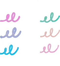 Ooly Tusher - Silver Linings - 6 Stk - Multifarvet Sølv