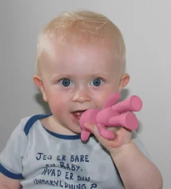 Oopsy Bidebamse - Naturgummi - Pink