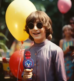 OTL Mikrofon - Sonic The Hedgehog - LED - Karaoke Wireless - Blå