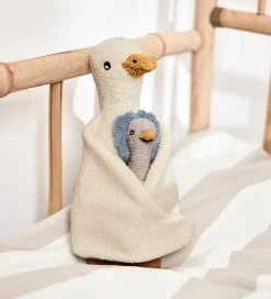 OYOY Bamser - Dora & Baby Dolli Duck - Cloud/Ice Blue