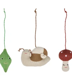 OYOY Ophæng - 3 stk - Forest - Brun/Grøn/Rød