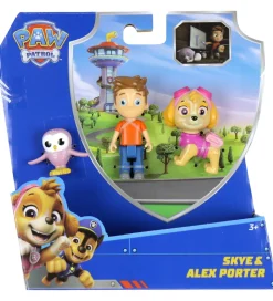 Paw Patrol Legetøjsfigurer - Skye & Alex Porter
