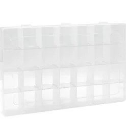 Pearl N Fun Opbevaringsboks Til Perler - 34,5x21,5 cm - 28 Rum