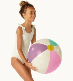 Petites Pommes Badebold - 45 cm - Otto - Menthe/Violet/Pink