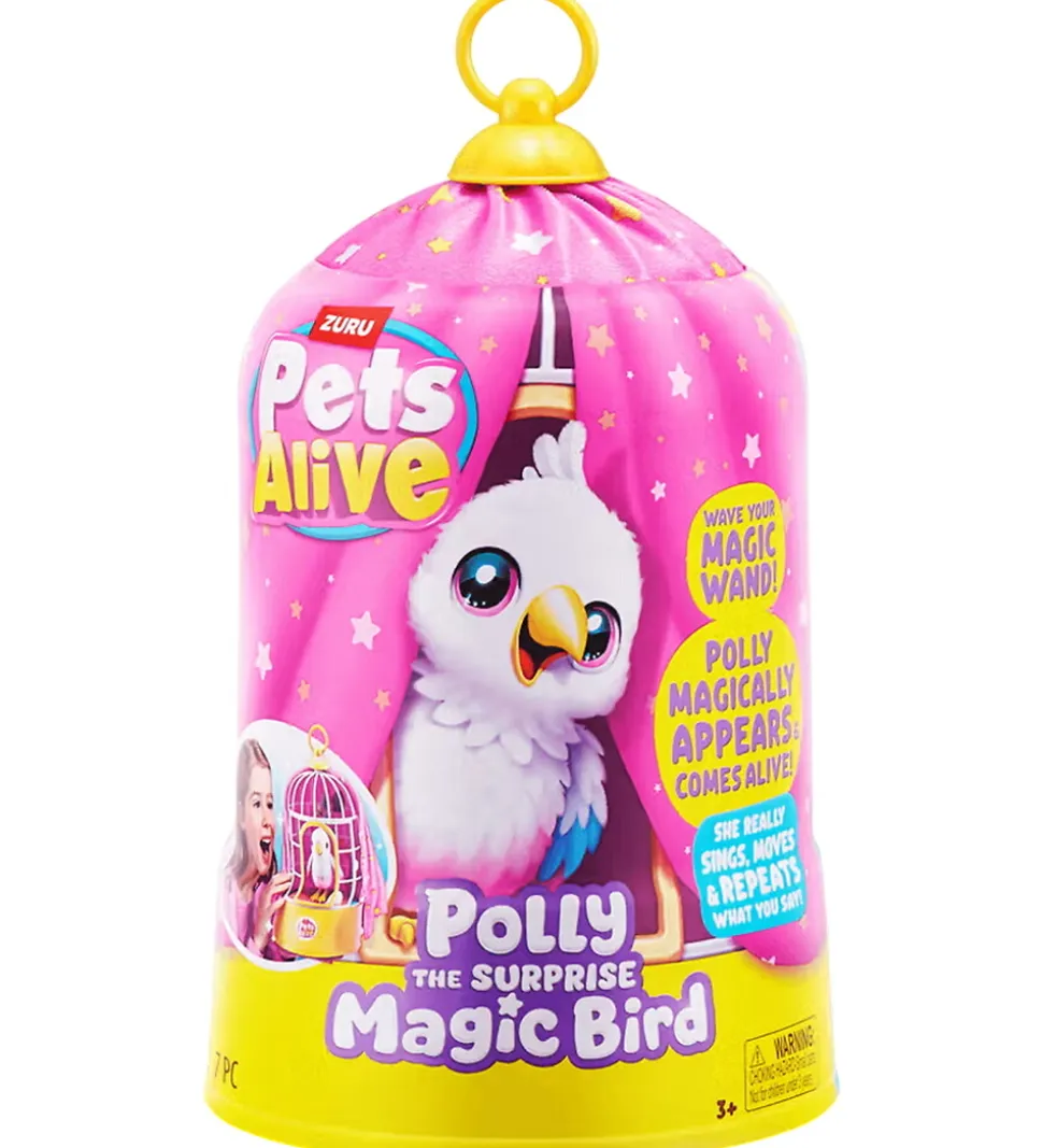 Pets Alive Legetøj - Polly The Surprise Magic Bird