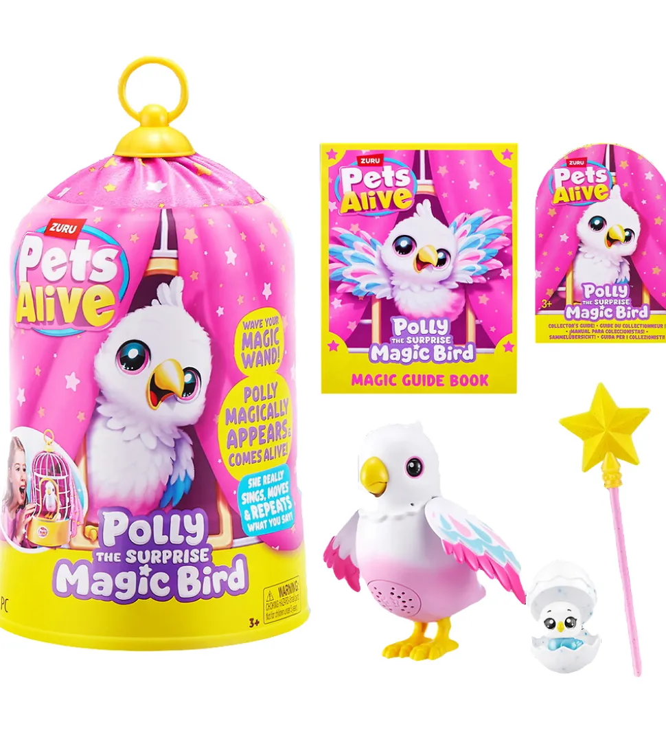 Pets Alive Legetøj - Polly The Surprise Magic Bird