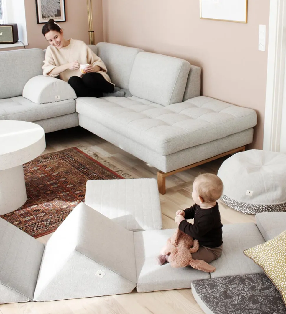 Pine Cone Tumlemøbel - 17,5x45x35 cm - Moon - Happy Play - Sky