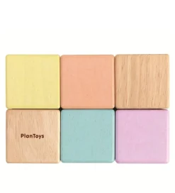 PlanToys Aktivitetsklodser - Pastel