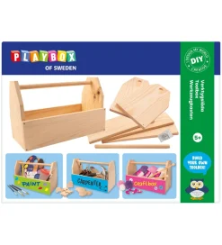 Playbox Byg-selv kasse - Træ