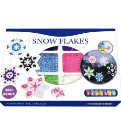 Playbox Perlesæt - 4000 stk - Snefnug
