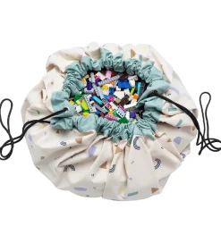 Play&Go Legetøjstæppe - Ø: 140 cm - Animal Alphabet