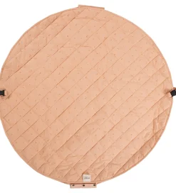 Play&Go Legetøjstæppe - Ø120 - Soft Organic - Fleuri